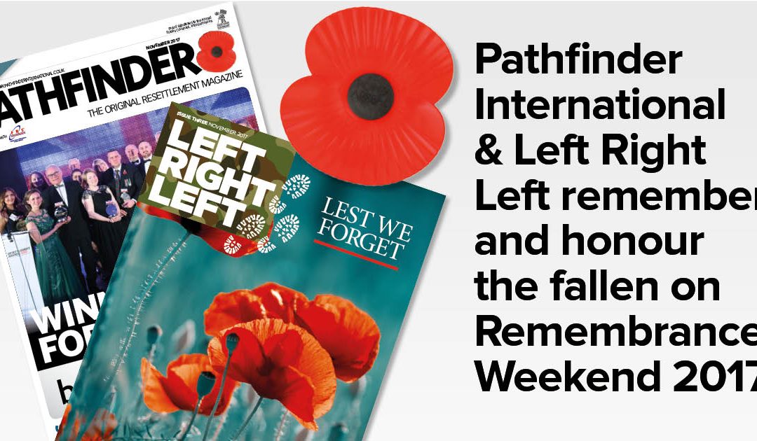 We will remember them – Pathfinder & Left Right Left pay our respects