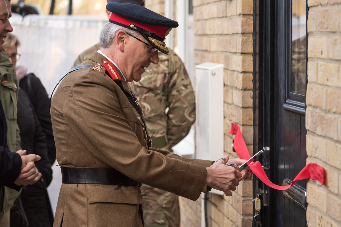 Top military charity opens homes for Christmas for Veterans in London