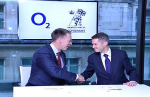 O2 Becomes The 2000th Company To Sign The Covenant