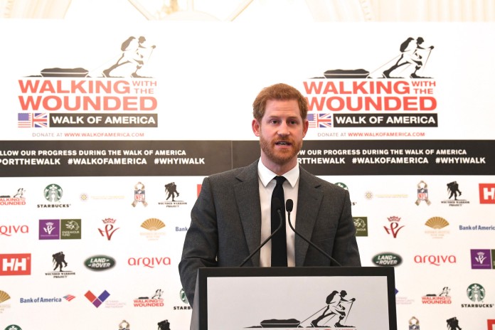 Prince Harry Launches The Walk Of America 2018