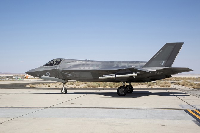 British-Armed F-35B Lightning Takes To The Skies
