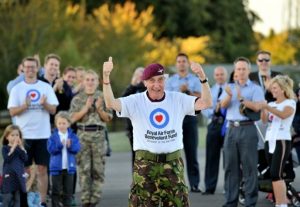 86-Year-Old Ex-Para Walks 100 Miles