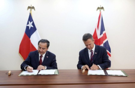 Defence Talks Between UK And Chile