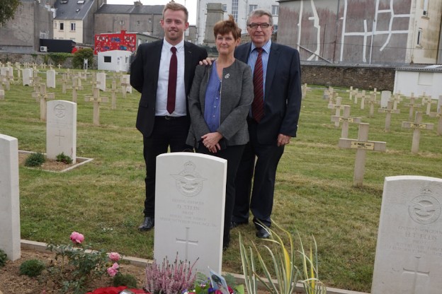 WW2 Pilot’s Grave Rededicated After 77 Years