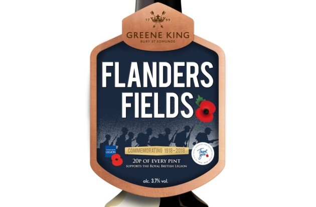 Greene King Partners With The Legion To Brew Flanders Fields