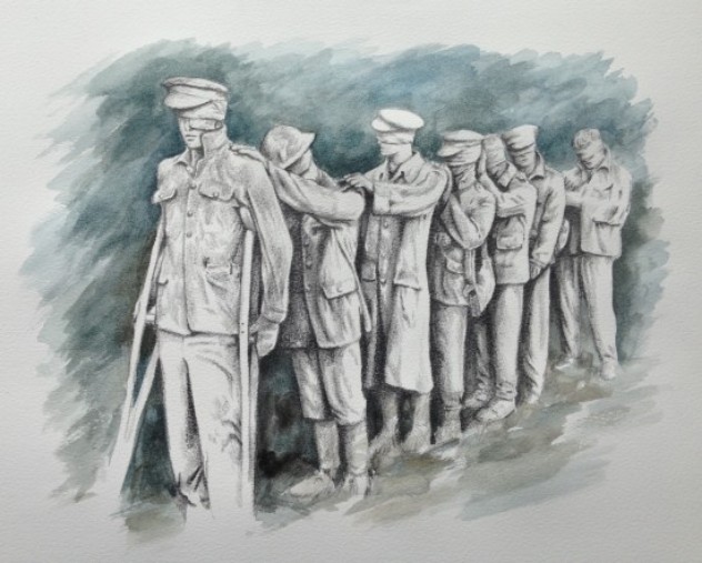 Statue Of Blinded Soldiers To Be Unveiled In Manchester