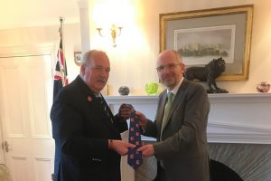 Blind Veteran Returns To Falklands After 36 Years