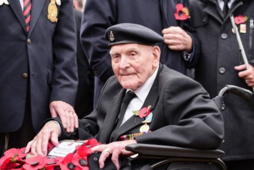 Blind Veteran To Be Oldest Marching At Cenotaph