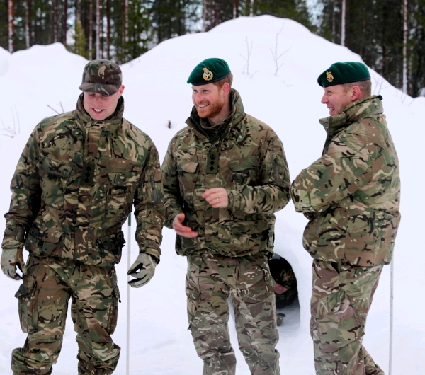 Duke Of Sussex Visits Sailors And Marines In The Arctic