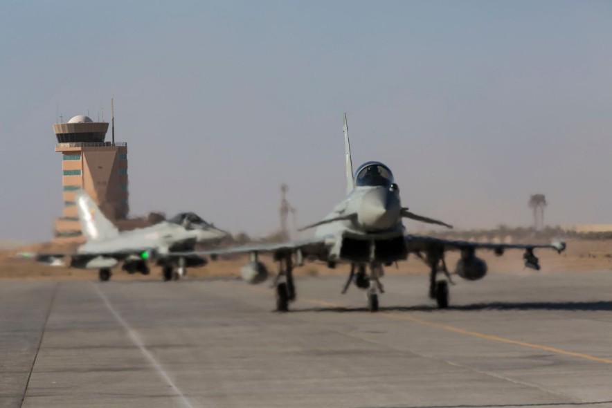 Typhoons Use Brimstone Capability For The First Time