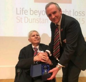 Blind Veterans UK Appoints First Honorary Fellow