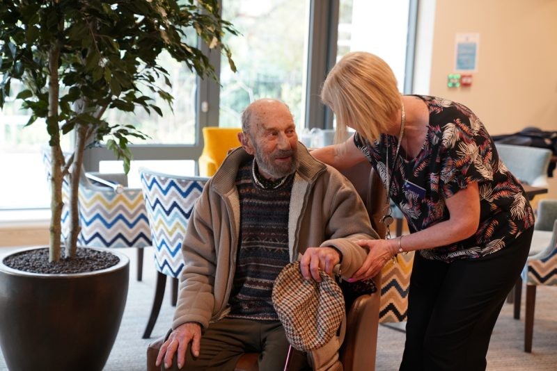 Veterans Care Home Welcomes First Resident