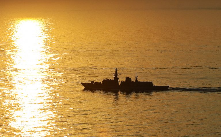 Navy Shadows Chinese Warship Through Dover Strait