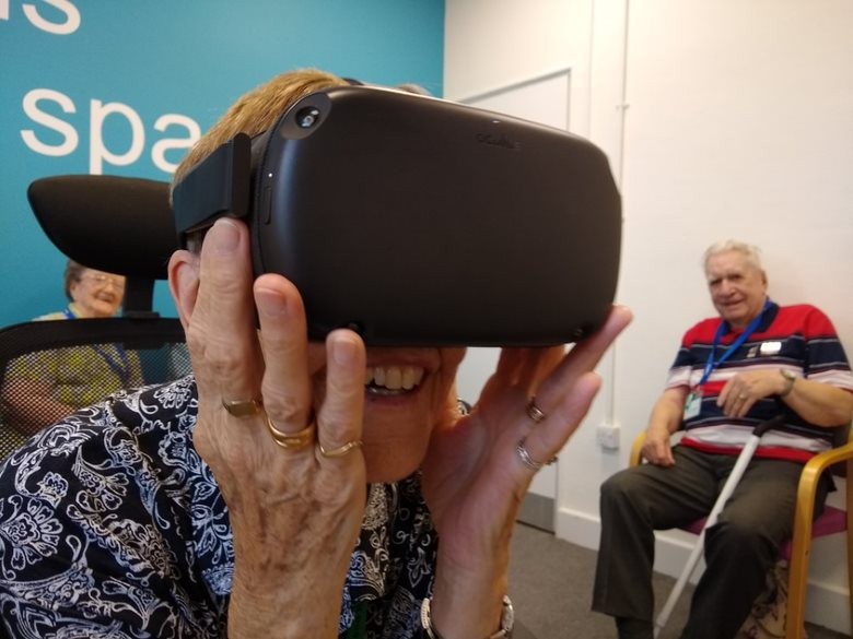 Blind Veterans In Virtual Reality Trial