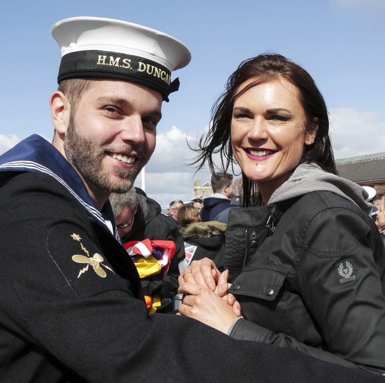 HMS Duncan Returns From Demanding Deployment
