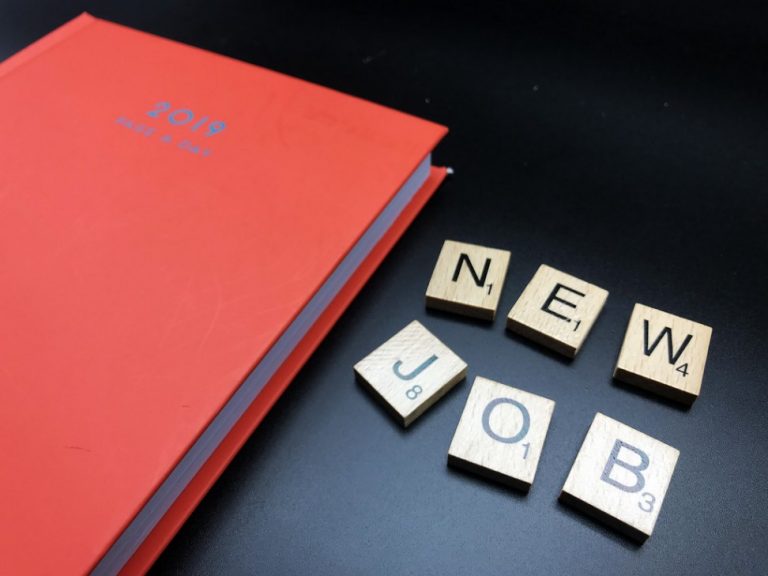 New Job Text