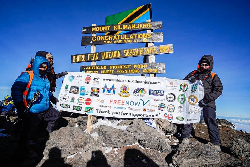 Cabbies Successfully Summit Kilimanjaro