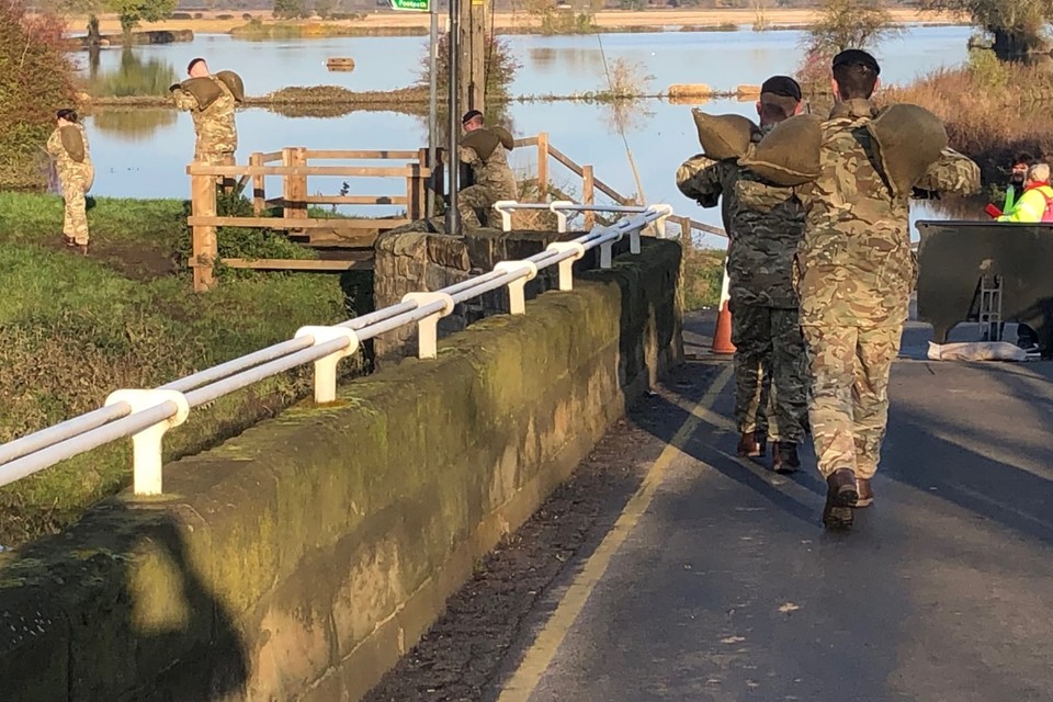 Troops Deployed To Support Flood Relief