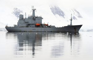 HMS Scott Provides Search Support