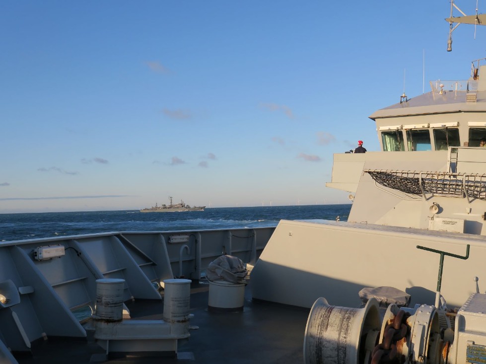 Royal Navy Monitors Russian Ship On Christmas Day