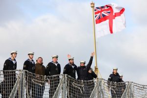 Christmas Cheer As Frigate Returns