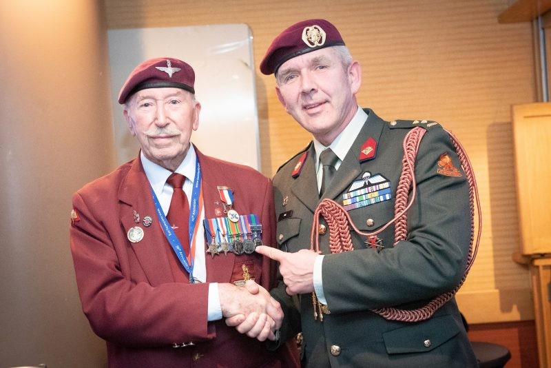 Medal Presentation For WWII Veteran