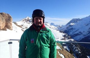 Blind Veteran Skier Returns To The Slopes