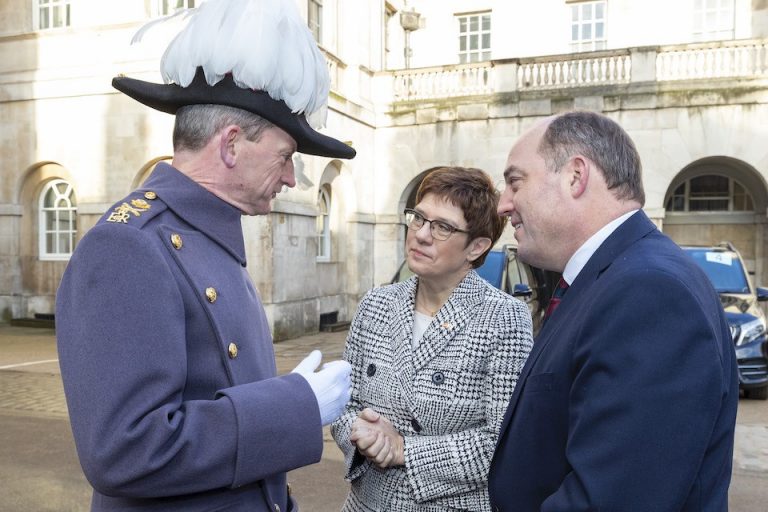 Minister Talks Security With German Counterpart