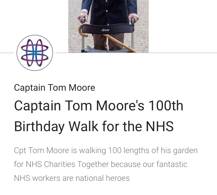 Captain Tom Moore Raises Over £5M For NHS Charities!