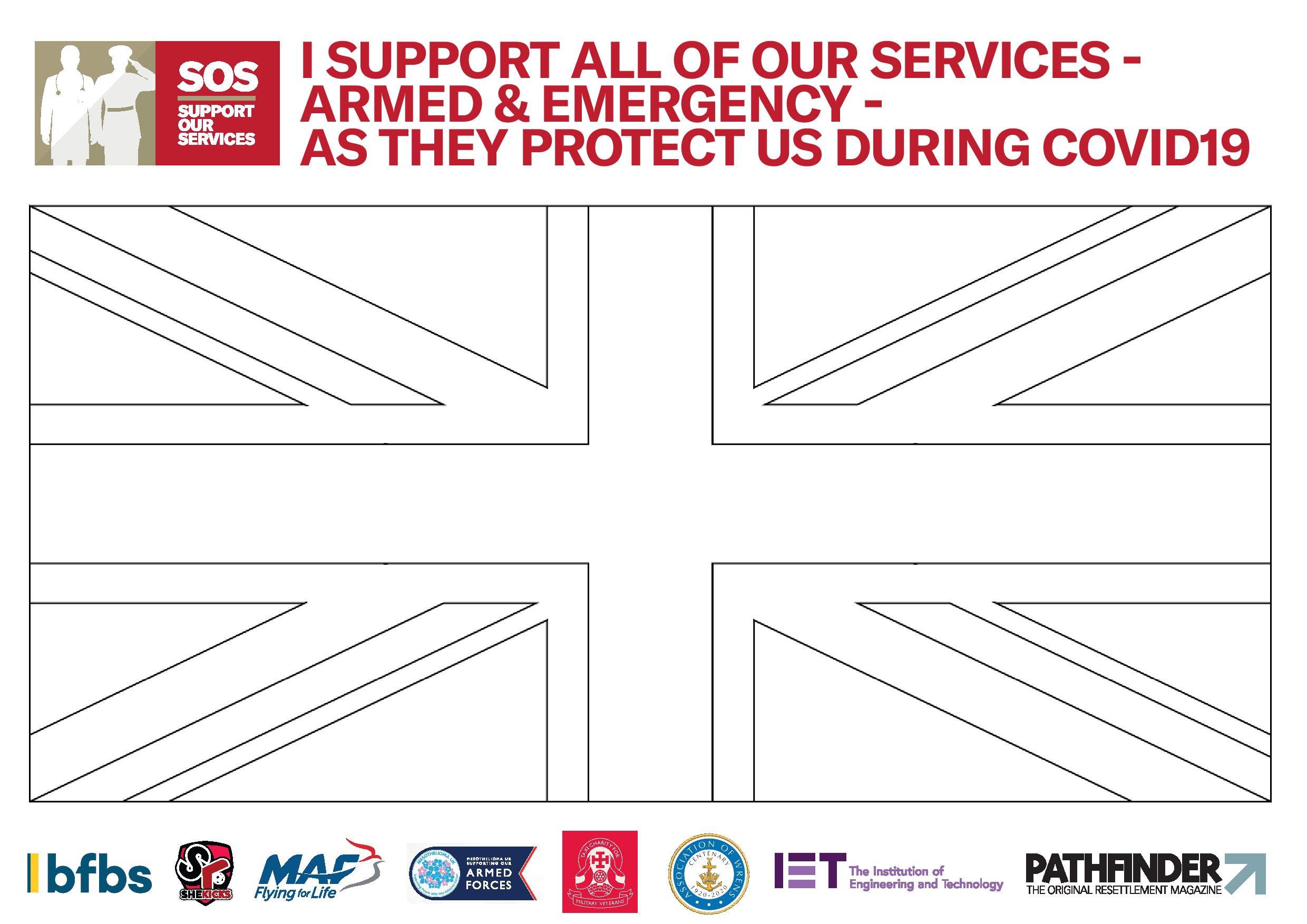 Print Off The Pathfinder Support Our Services Poster Including Colour Your Own For Children