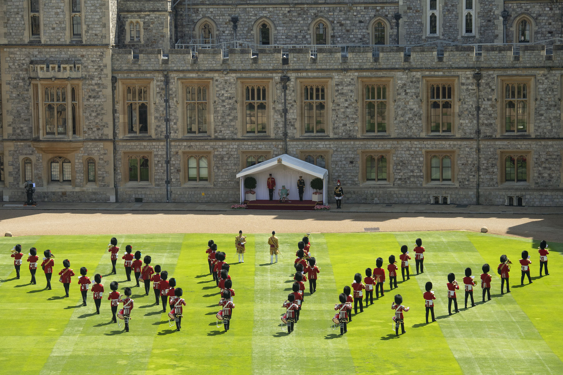 ‘A Celebration In Windsor Of The Official Birthday Of Her Majesty The Queen – Turning Out The Windsor Castle Guard’