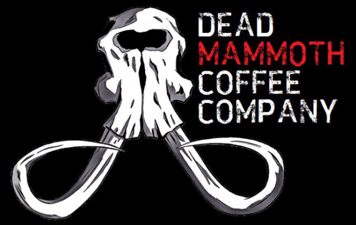 Logo featuring a mammoth skull with crossed tusks, inspired by Army Pathfinder insignia, and the text 