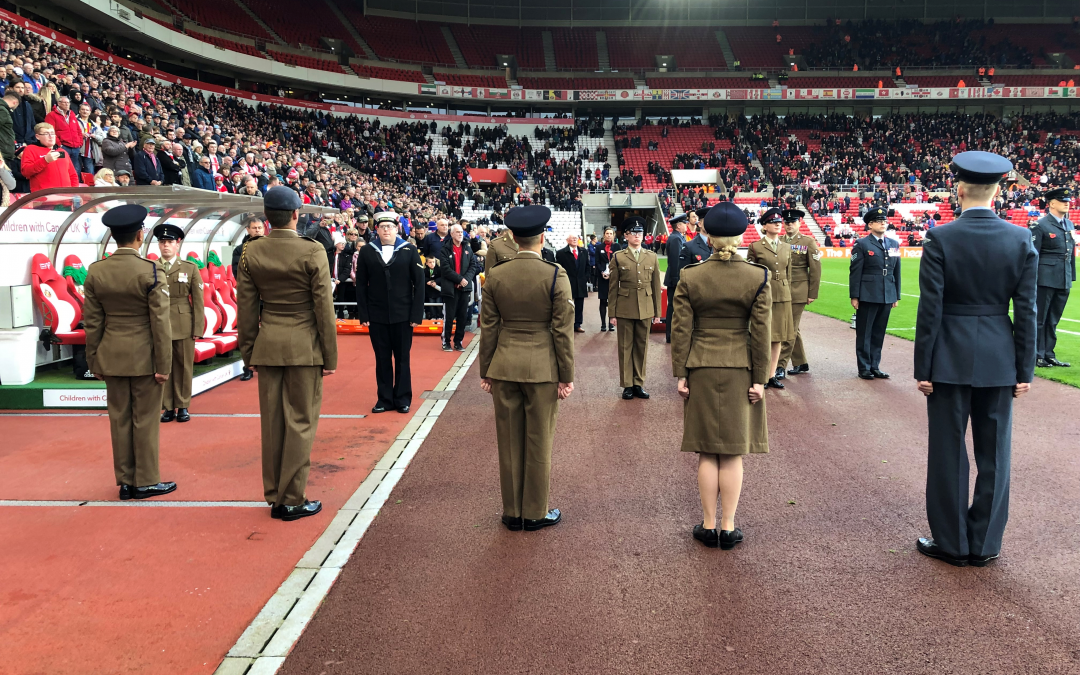 Silver Award For Sunderland AFC Thanks To Support Provided To Military Community