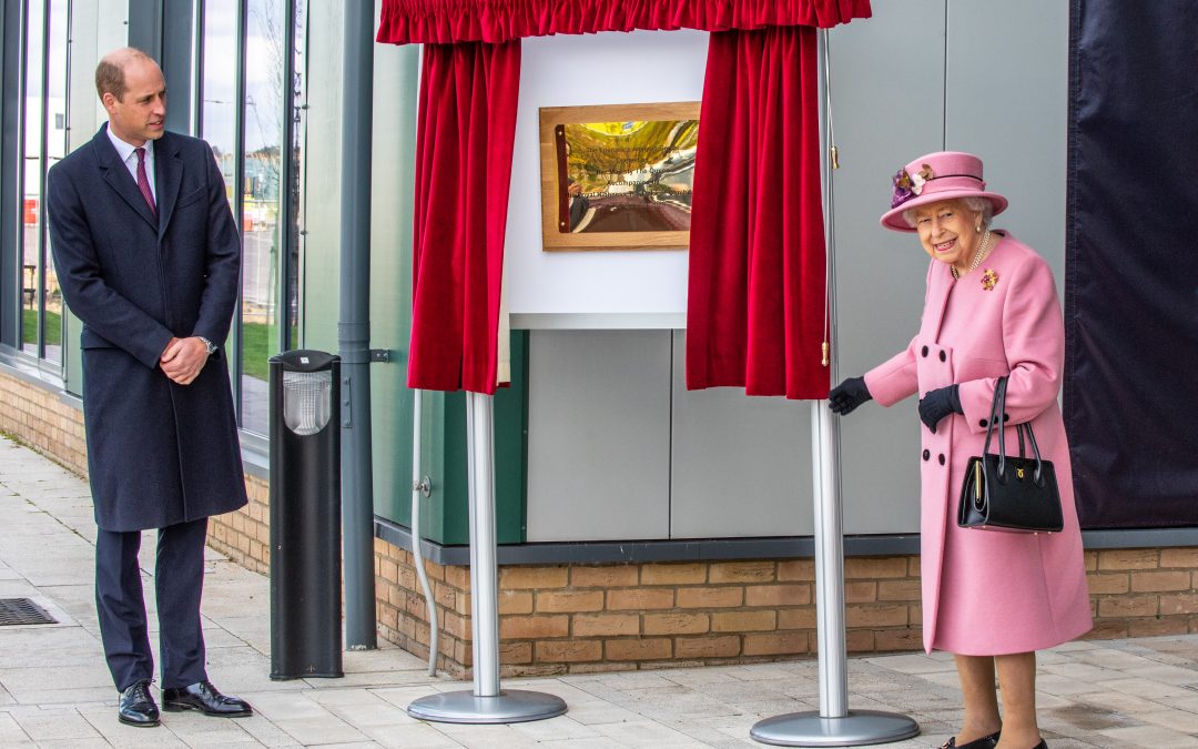 The Queen, Accompanied By The Duke Of Cambridge, Opens Dstl’s New Counter-Terrorism Facility