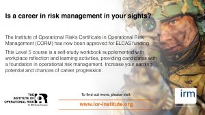 Risk Management Needs You: Is A Career In Risk In Your Sights?