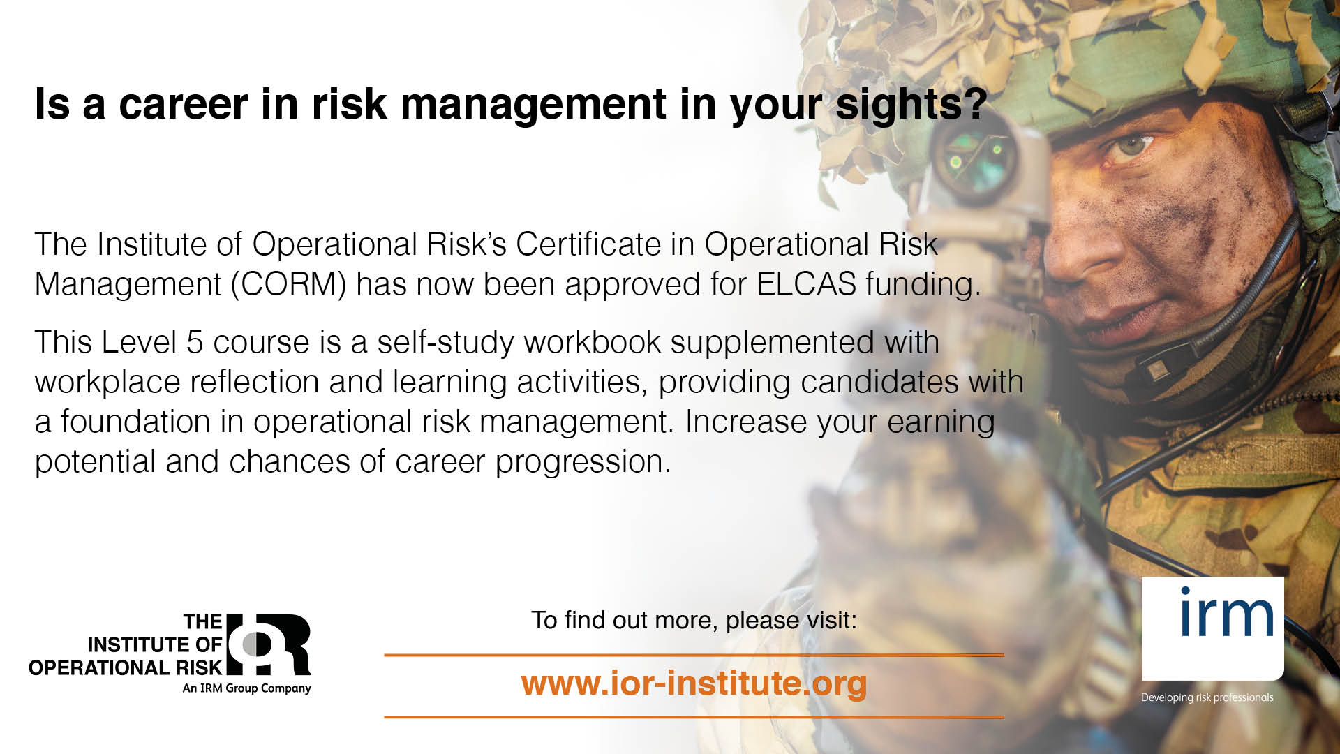 Risk Management Needs You: Is A Career In Risk In Your Sights?