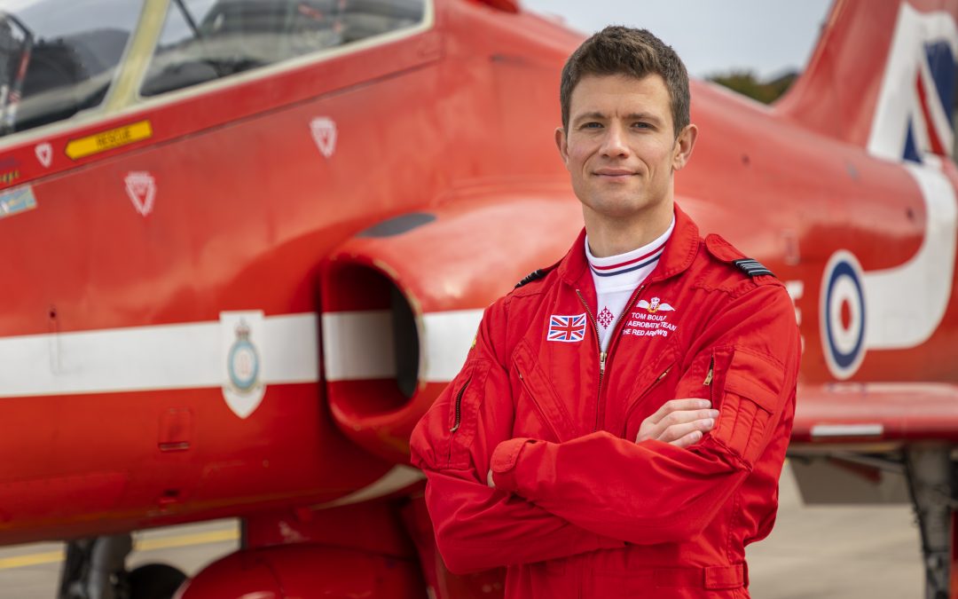 Red Arrows New Team Leader Aims To ‘Inspire’ With Dynamic Air Display