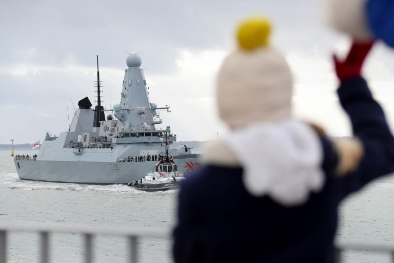HMS Dragon Returns From Black Sea Deployment