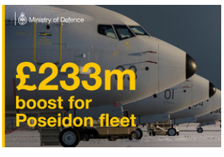 £230m Boost For RAF Submarine-Hunter Fleet