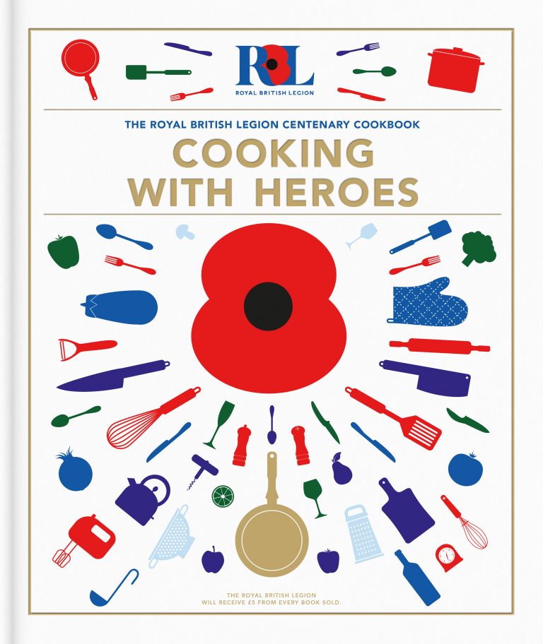 Executive Placement Company Helps Celebrate The Royal British Legion’s Centenary By Backing Cooking With Heroes Cookbook (includes 3 recipes from the cookbook)