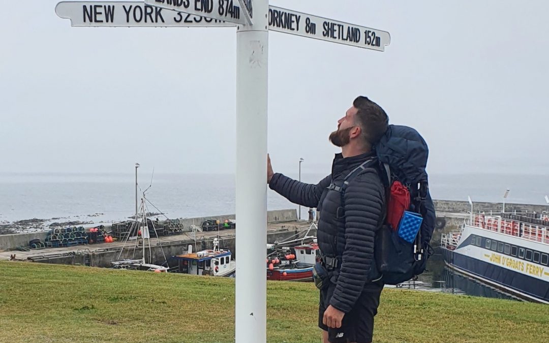 Derbyshire Man Hiking 1,200 Miles From John O’Groats To Land’s End For Charities
