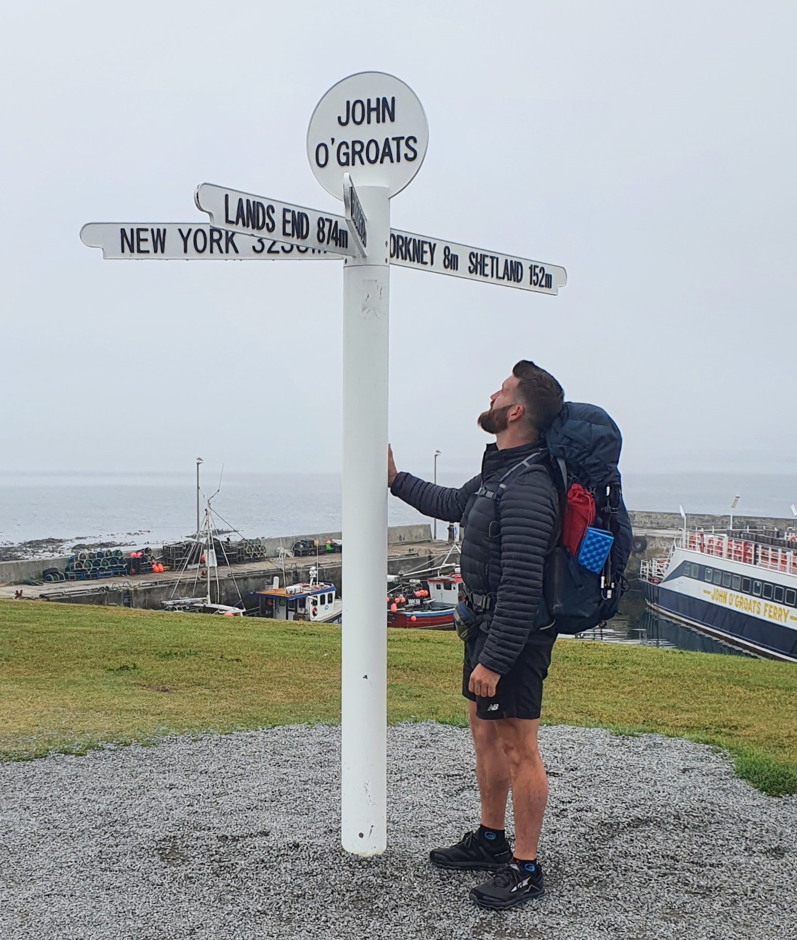 Derbyshire Man Hiking 1,200 Miles From John O’Groats To Land’s End For Charities