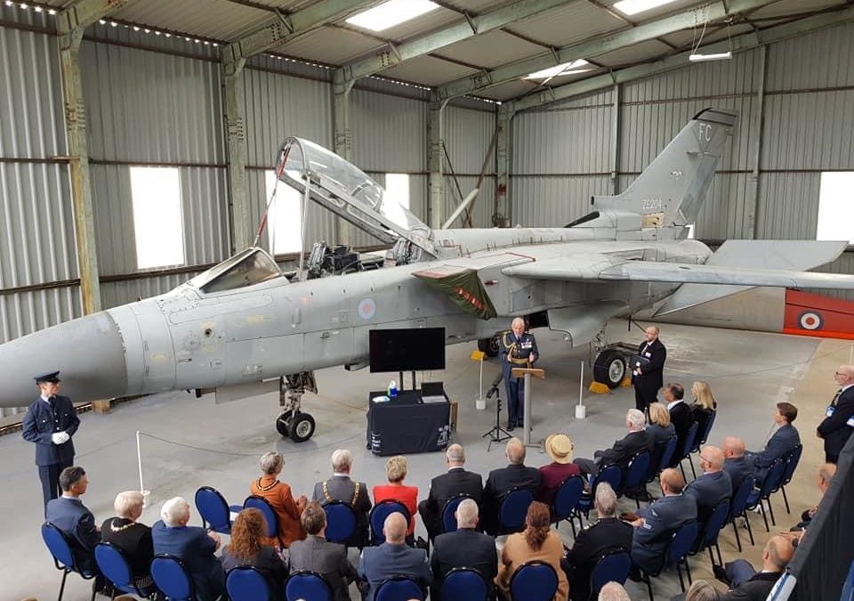 RAF Hand Over Tornado F3 To North East Air Land & Sea Museums