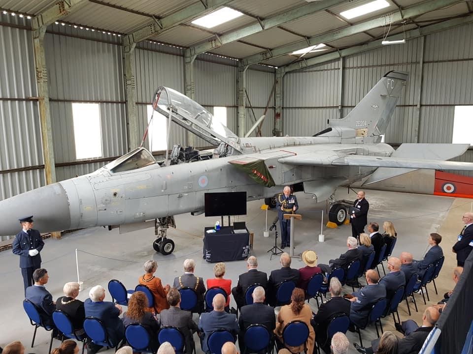 RAF Hand Over Tornado F3 To North East Air Land & Sea Museums