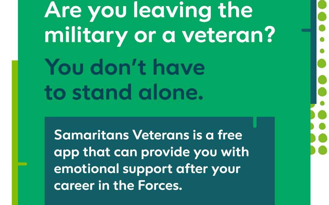 Samaritans Launches App To Support UK Military Veterans’ Mental Health