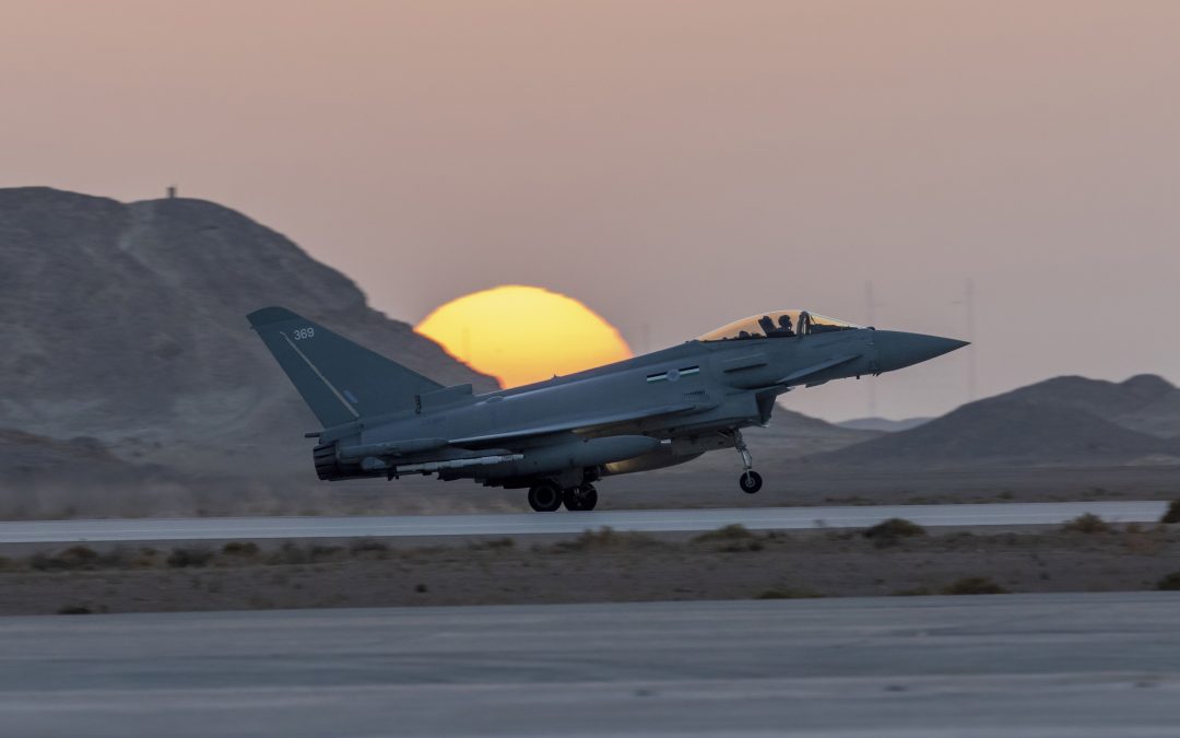 Royal Air Force Jets Arrive In Oman For Major Desert Exercise