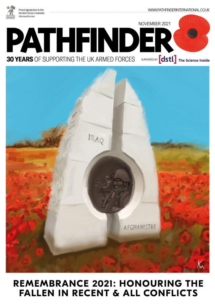 Digital illustration of a stone memorial with 