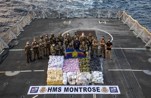 Royal Navy Strikes £15 million Blow To Gulf Drugs Trade