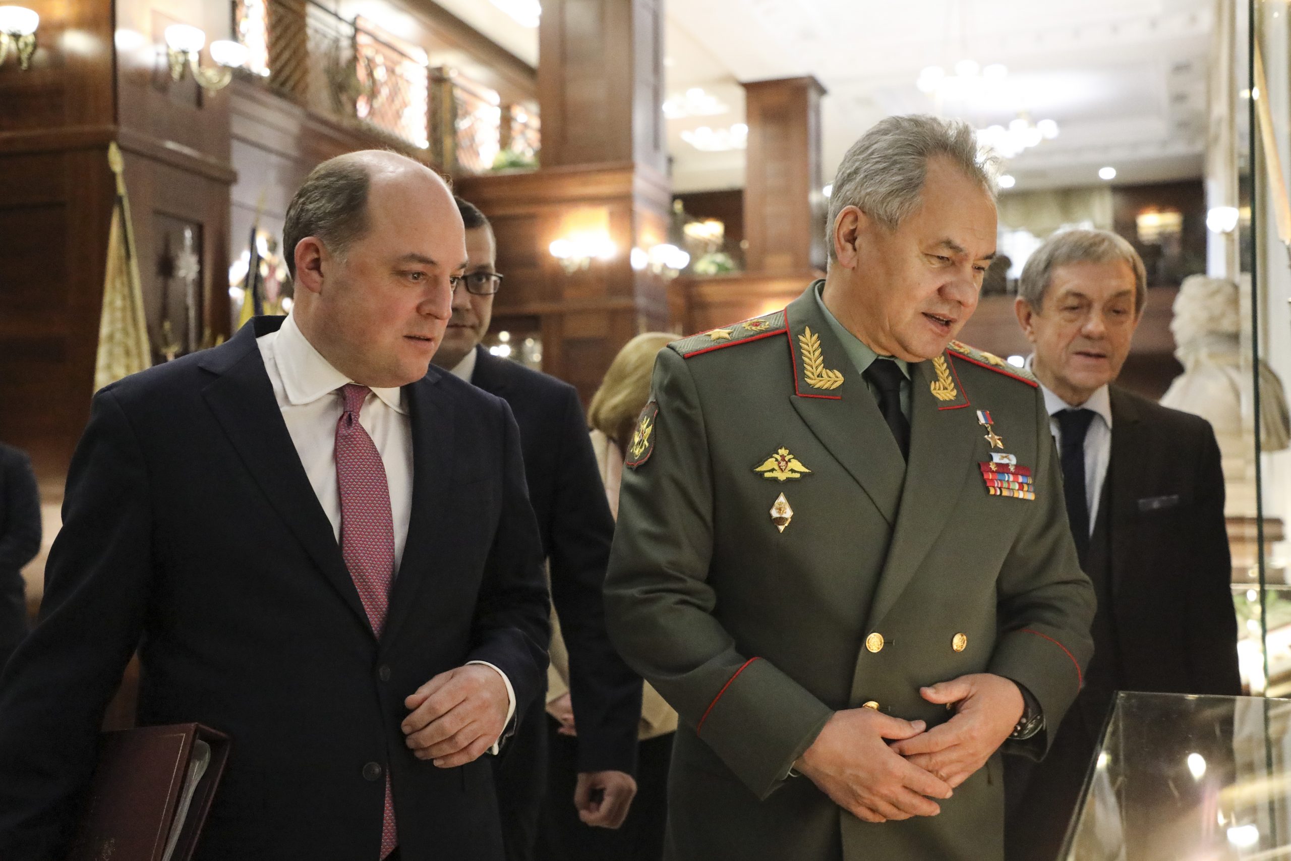 Defence Secretary Meets His Counterpart In Moscow