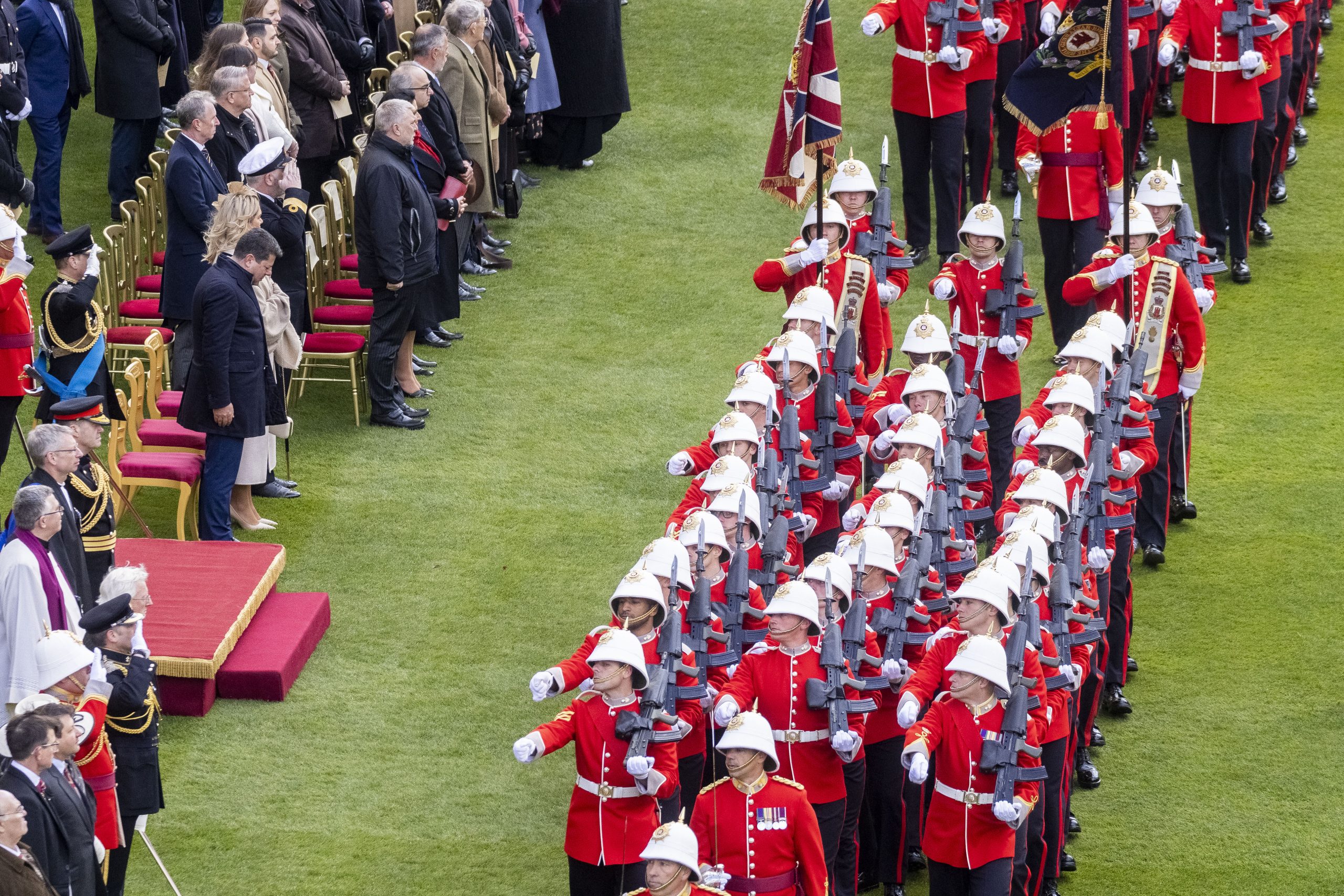 Royal Gibraltar Regiment Colours Ceremony